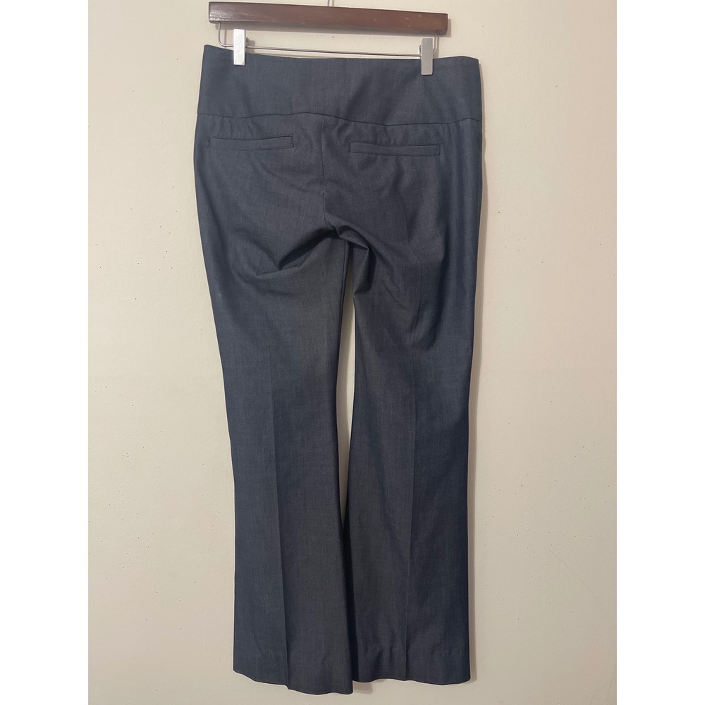 Billy Blues Wide Leg Trousers Size 4 Blue Grey Dark Academia Office Minimalist - Picture 5 of 8